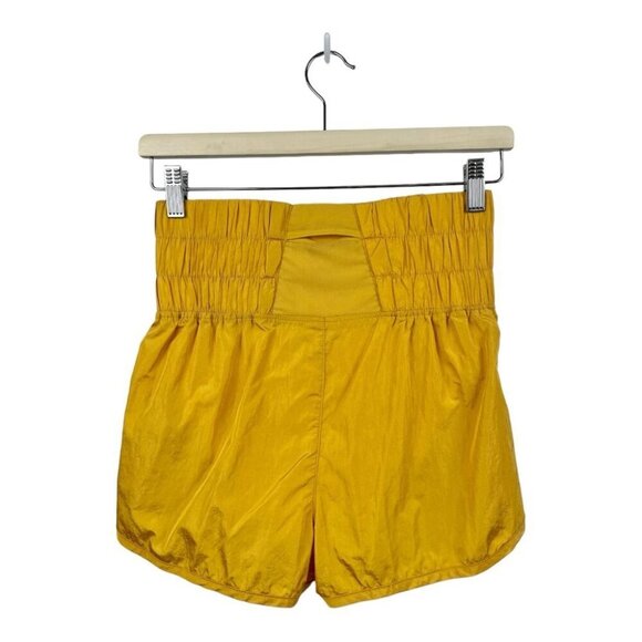 * Free People Movement The Way Home Shorts in "Gold" Yellow Size S - Picture 6 of 10